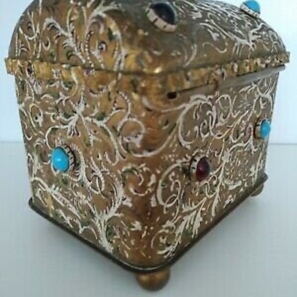 Austro Hungarian Jewel Enamel Casket Box - Picture 7 of 13